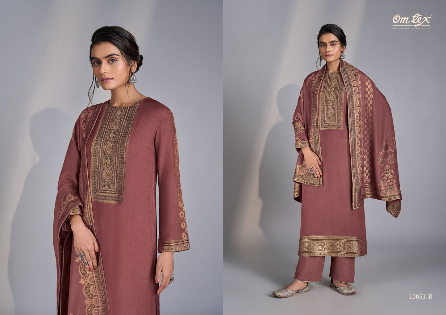 Killaura Omtex Pashmina Suits Wholesaler India