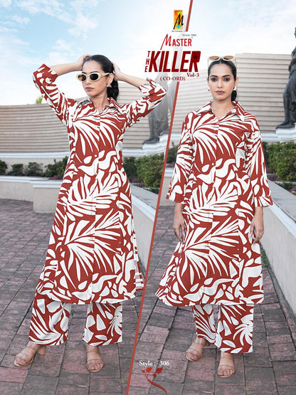 Killer Vol 3 Master Rayon Co Ord Set Exporter Ahmedabad
