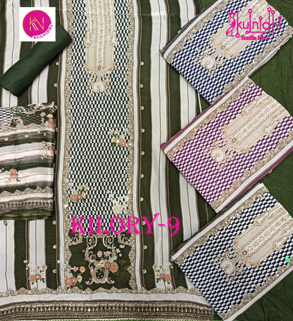 Kilory Kulnidhi Organza Salwar Suits Wholesaler Ahmedabad