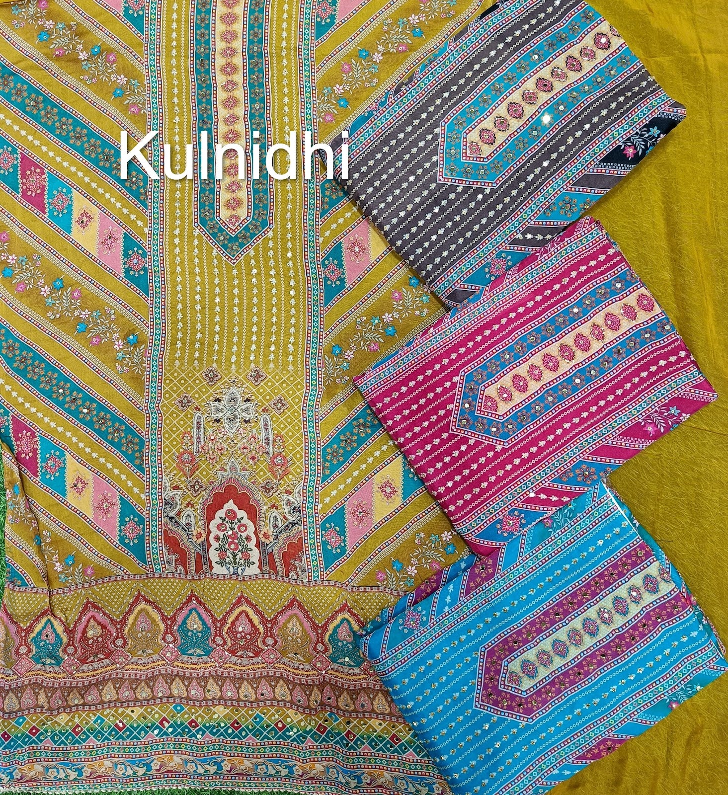 Kilory Kulnidhi Organza Salwar Suits Wholesaler Ahmedabad