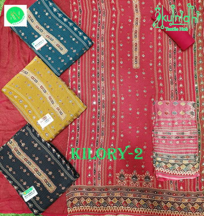 Kilory Kulnidhi Organza Salwar Suits Wholesaler Ahmedabad