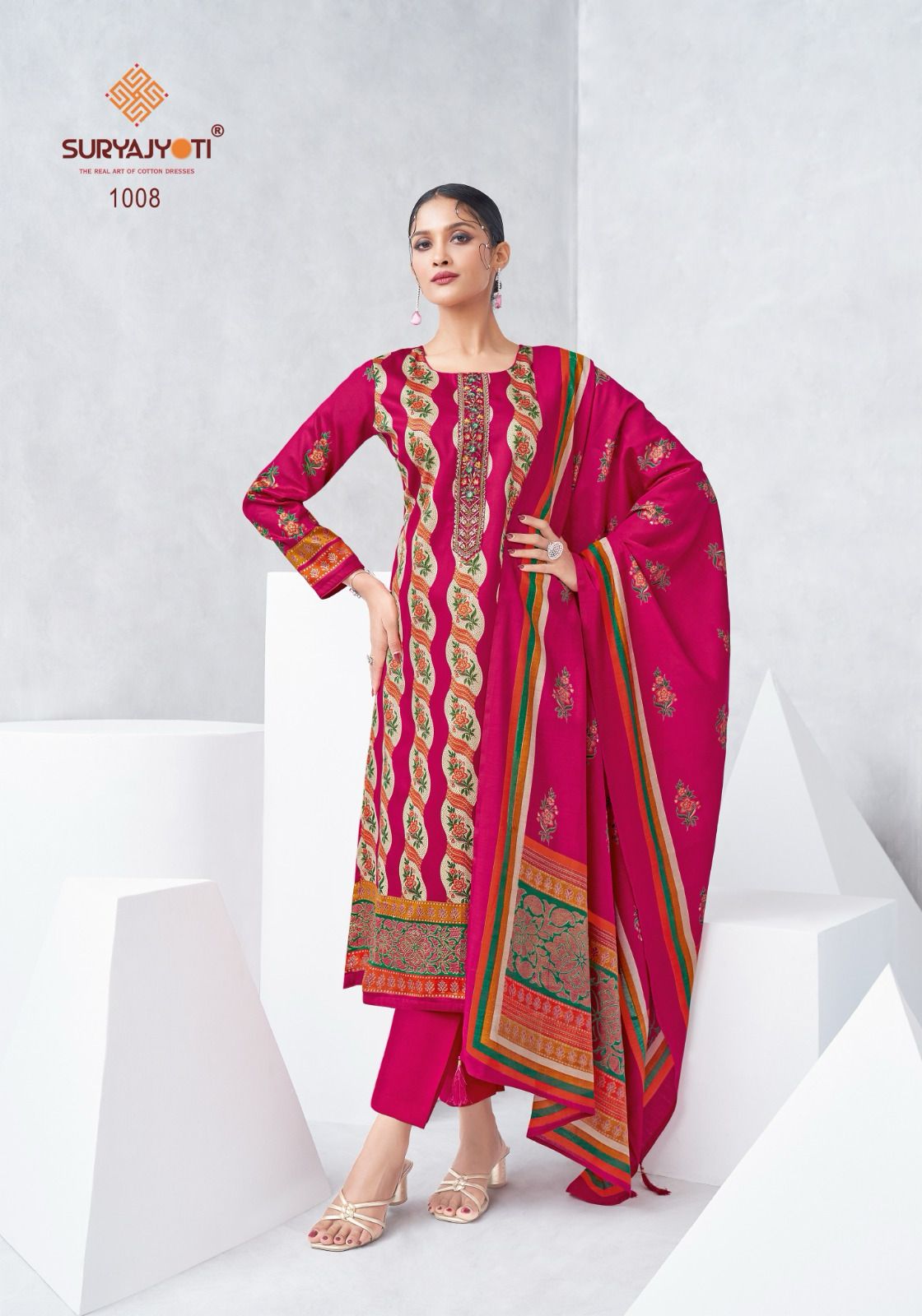 Kilory Vol 1 Suryajyoti Jam Satin Pant Style Suits Manufacturer Gujarat