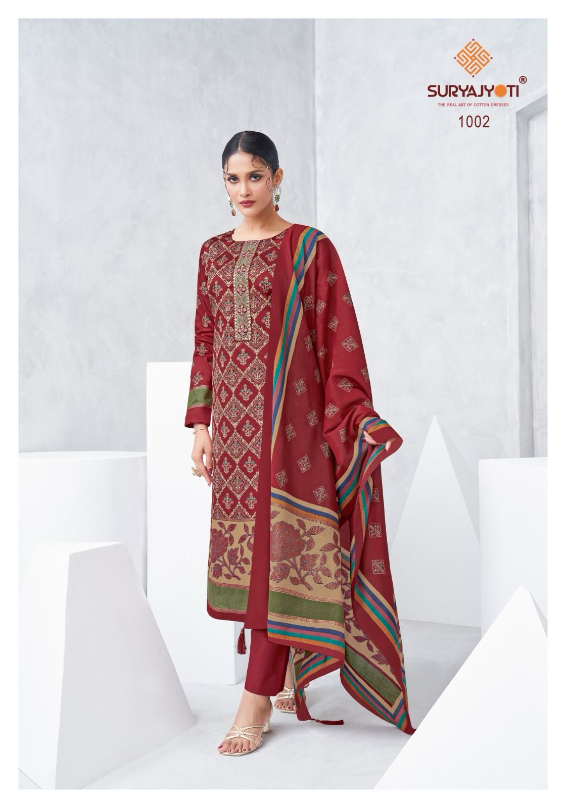 Kilory Vol 1 Suryajyoti Jam Satin Pant Style Suits Manufacturer Gujarat