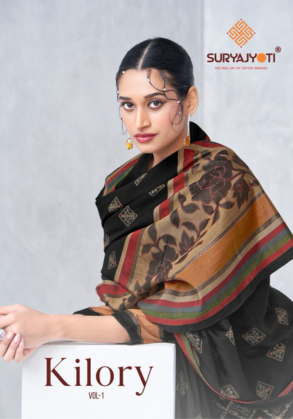 Kilory Vol 1 Suryajyoti Jam Satin Pant Style Suits Manufacturer Gujarat