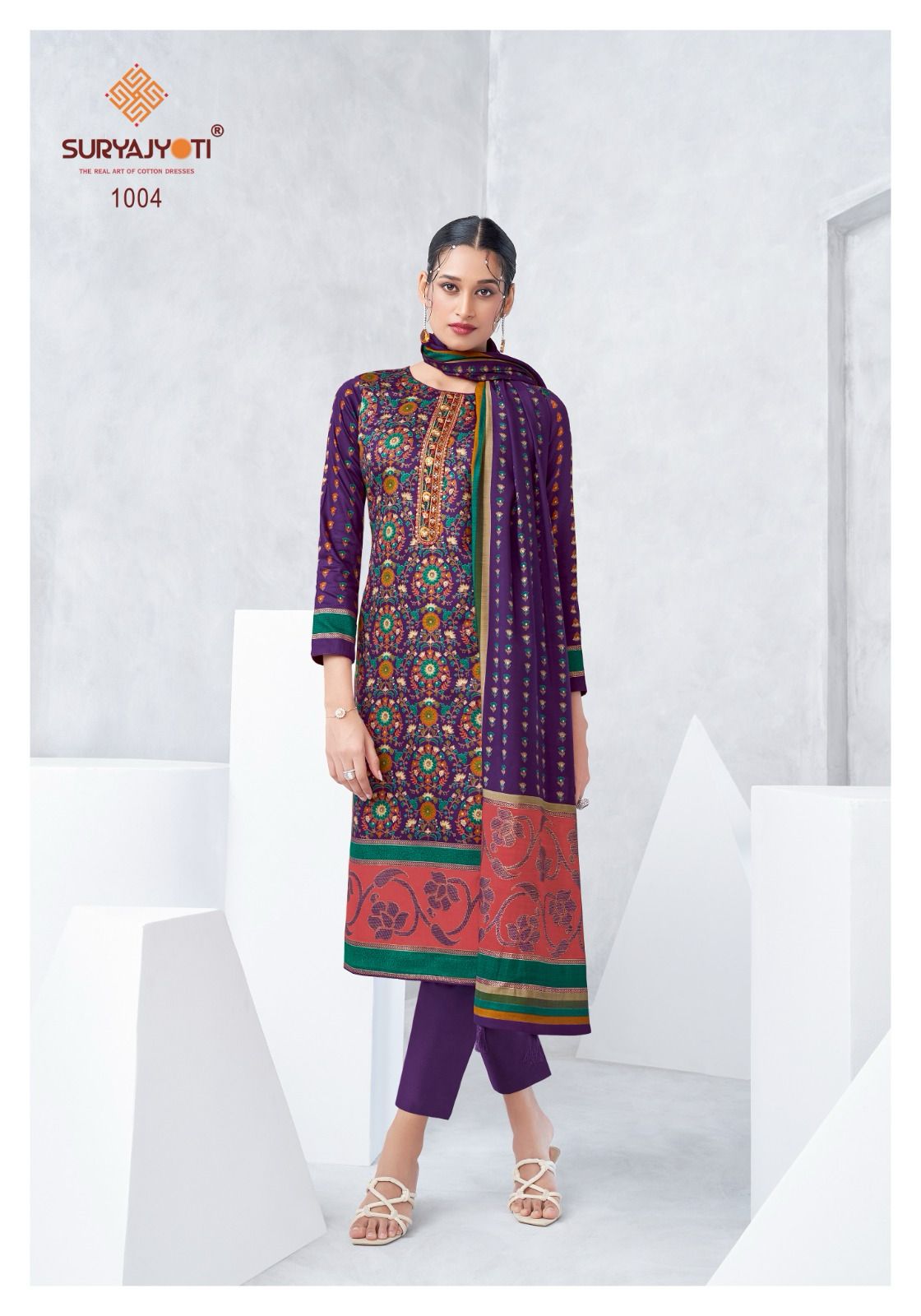 Kilory Vol 1 Suryajyoti Jam Satin Pant Style Suits Manufacturer Gujarat