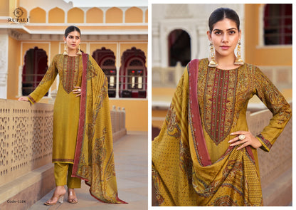 किम्बर्ली रूपाली शुद्ध मलमल पैंट स्टाइल सूट निर्यातक भारत