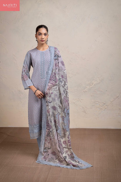 Kimor Naariti Mul Chanderi Pant Style Suits Exporter