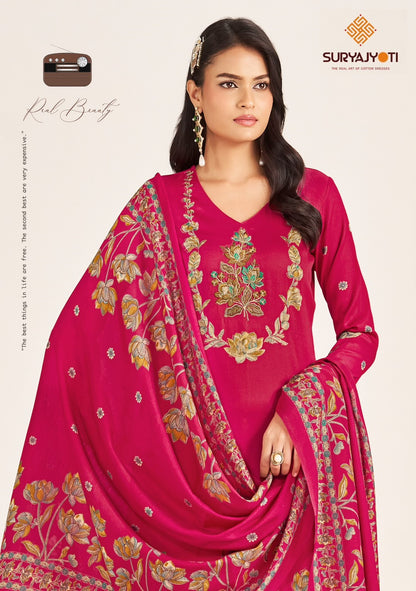Kin Kini Vol 1 Suryajyoti Jam Satin Pant Style Suits Wholesaler India