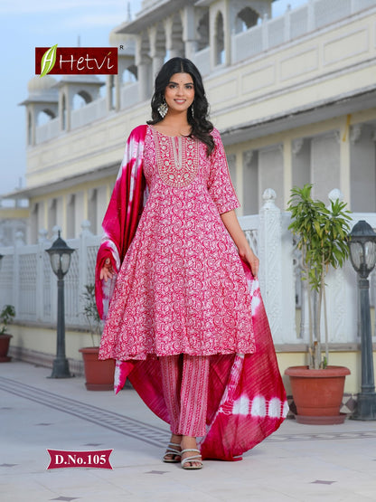 Kinara Hetvi Reyon Readymade Pant Style Suits Wholesaler Gujarat