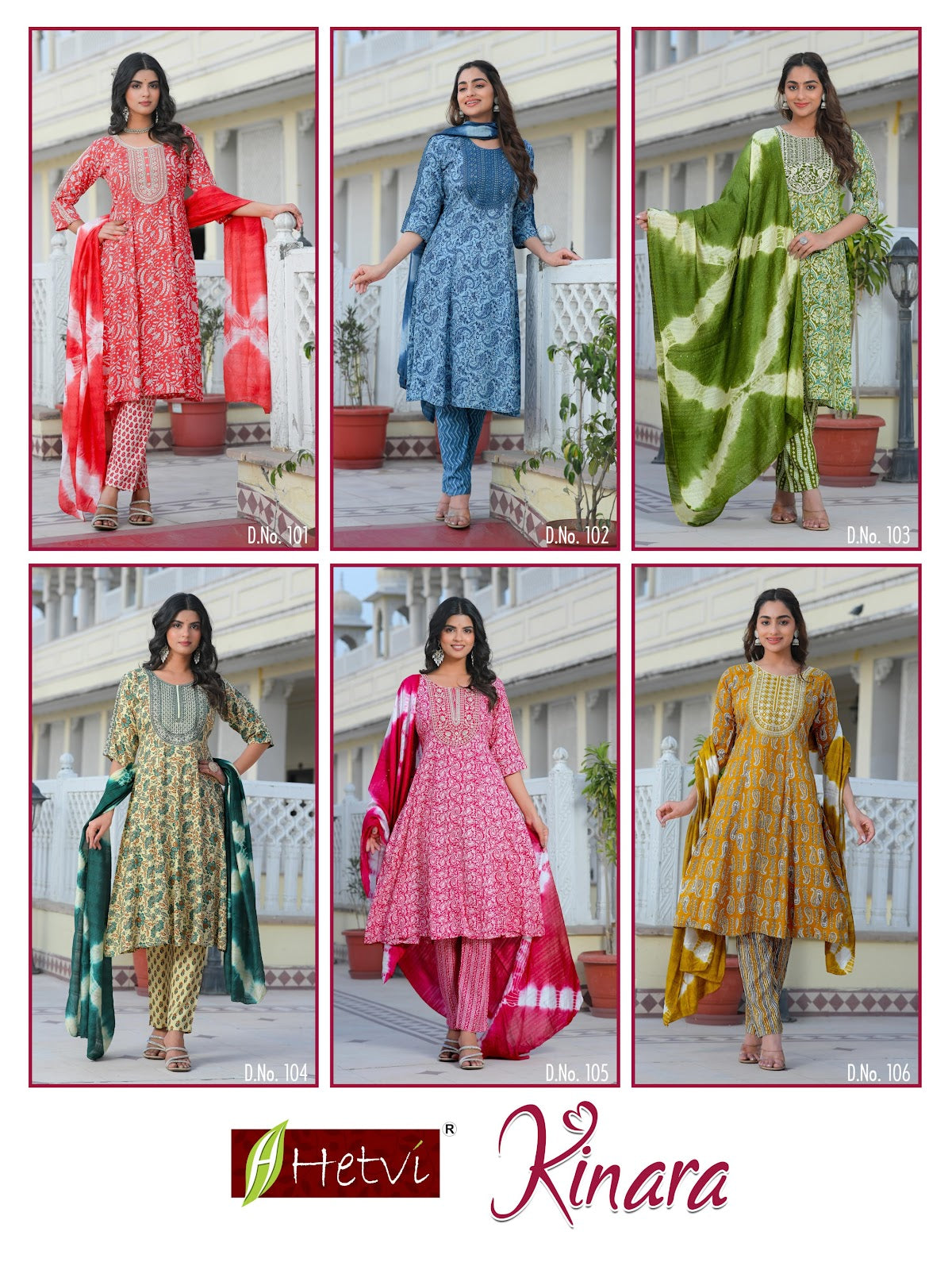 Kinara Hetvi Reyon Readymade Pant Style Suits Wholesaler Gujarat