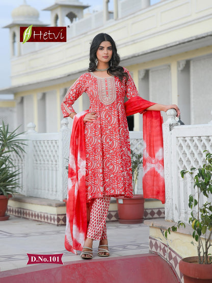 Kinara Hetvi Reyon Readymade Pant Style Suits Wholesaler Gujarat