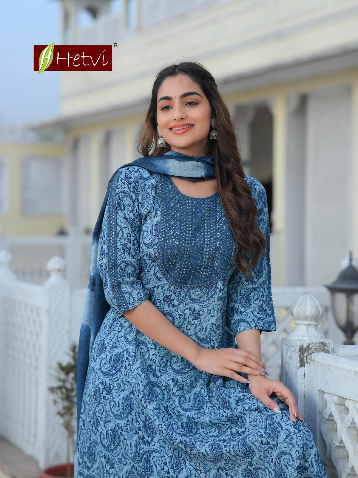 Kinara Hetvi Reyon Readymade Pant Style Suits Wholesaler Gujarat