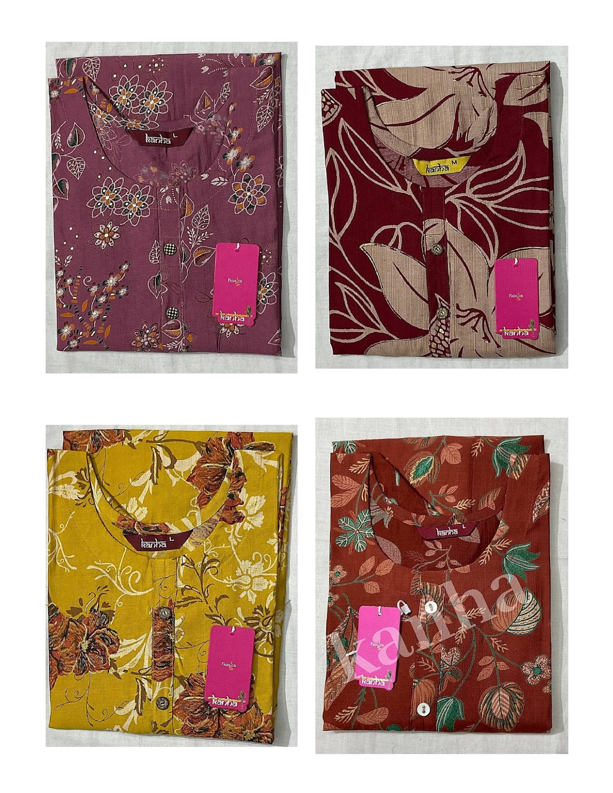 King 0906 Kanha Vatican Kurtis Exporter Ahmedabad