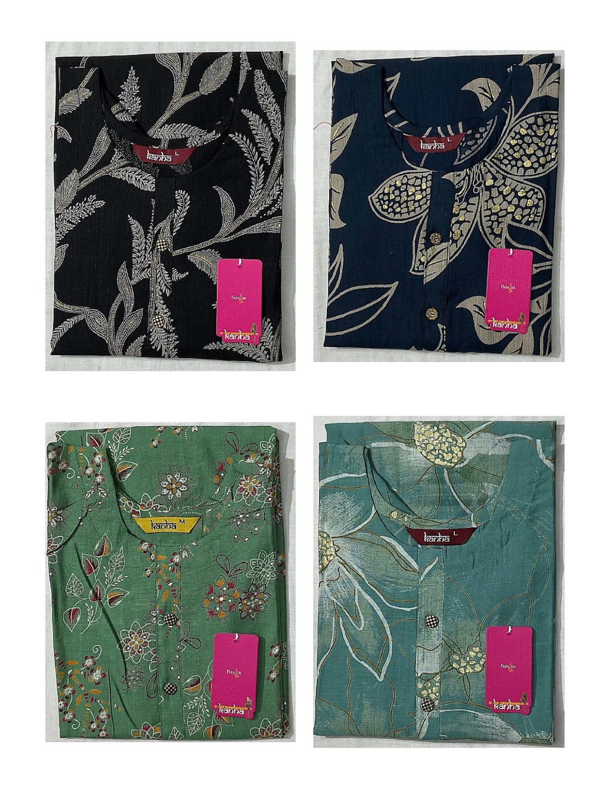 King 0906 Kanha Vatican Kurtis Exporter Ahmedabad