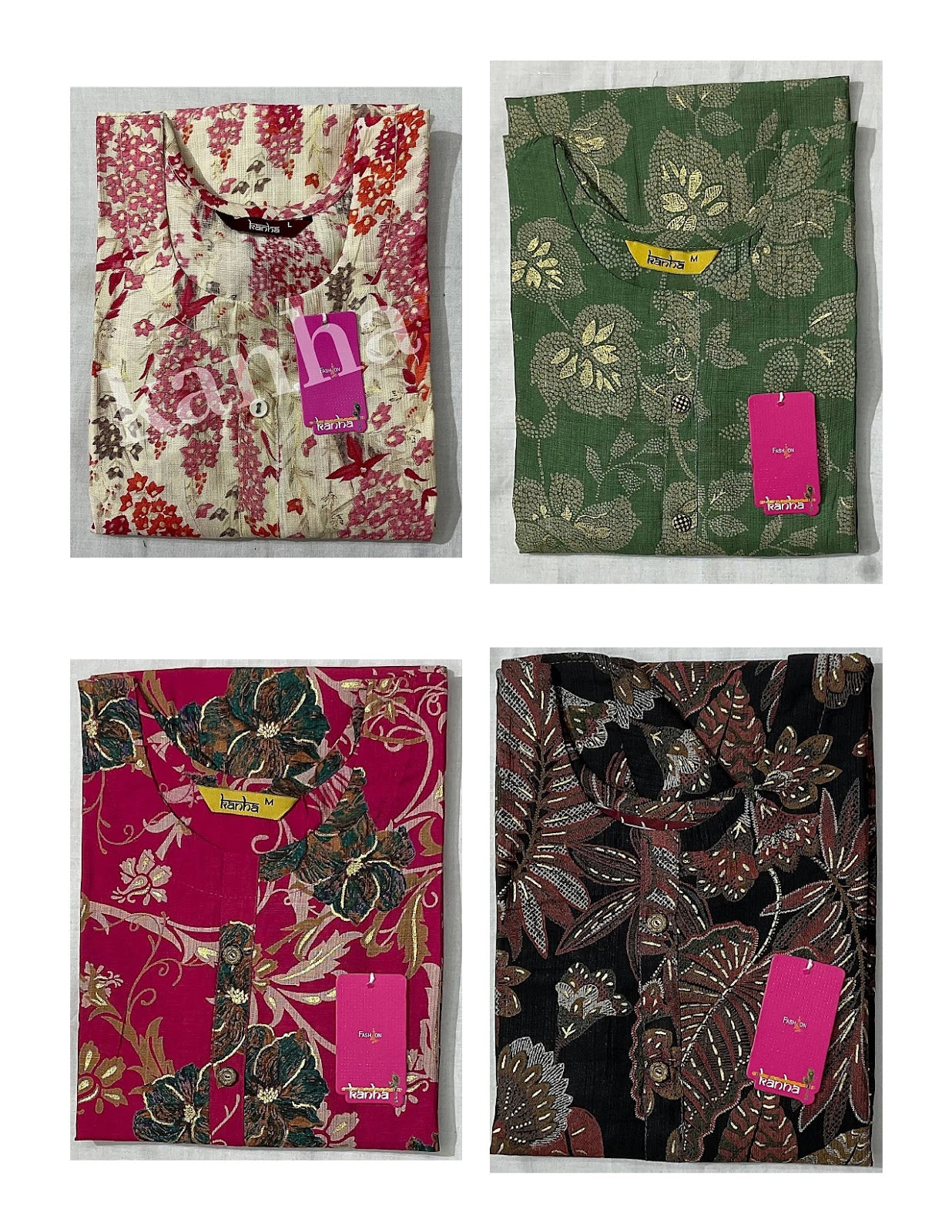 King 0906 Kanha Vatican Kurtis Exporter Ahmedabad