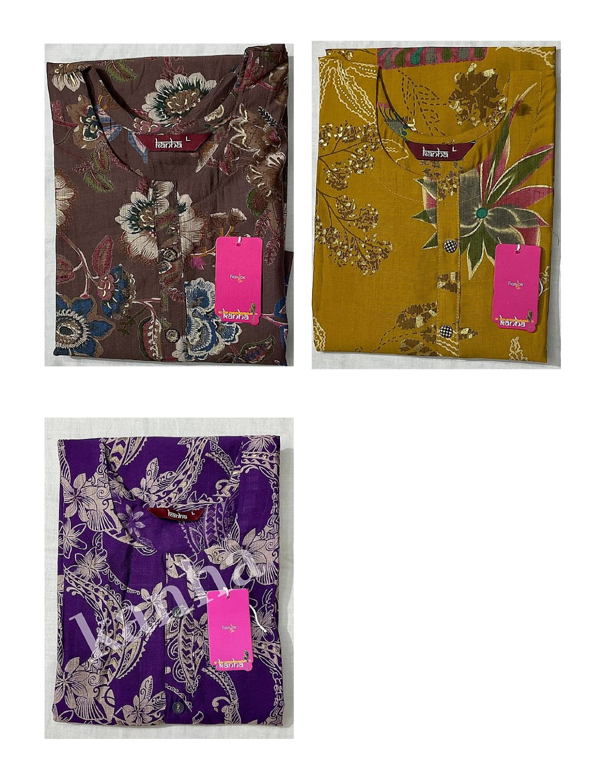 King 0906 Kanha Vatican Kurtis Exporter Ahmedabad