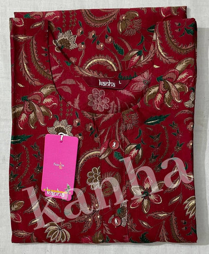 King 220325 Kanha Vetican Kurtis Manufacturer