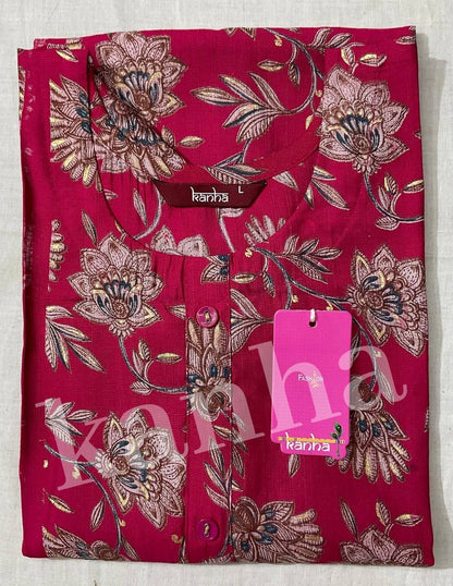 King 220325 Kanha Vetican Kurtis Manufacturer