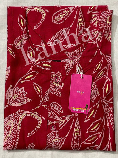 King Kanha Vetican Kurtis Exporter
