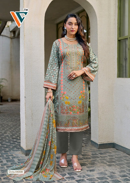King Vol 44 Vandana Creation Mix Cotton Karachi Salwar Suits Supplier India
