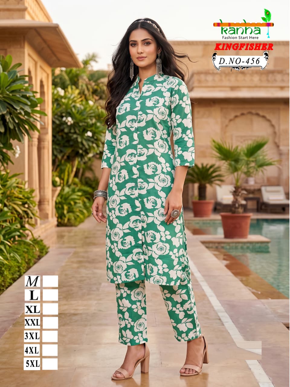 Kingfisher 060826 Kanha Liva Co Ord Set Exporter India