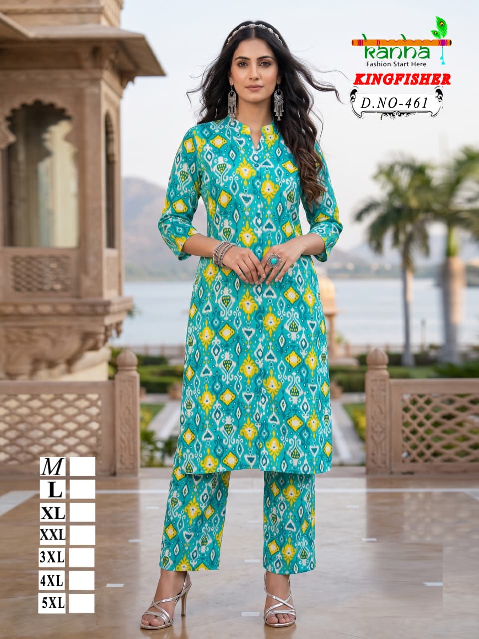 Kingfisher 060826 Kanha Liva Co Ord Set Exporter India