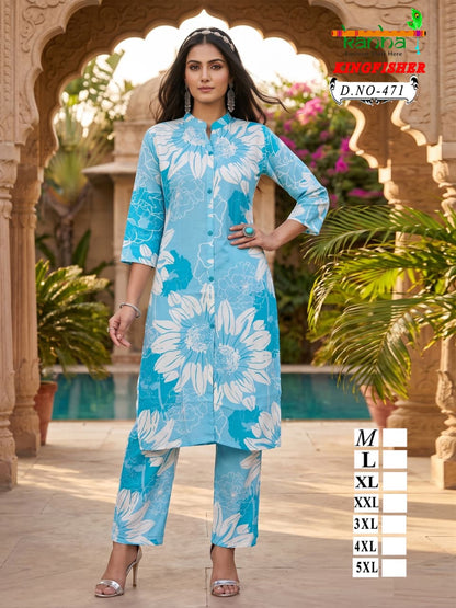 Kingfisher 060826 Kanha Liva Co Ord Set Exporter India