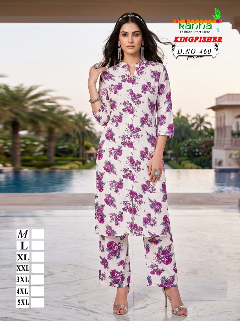 Kingfisher 060826 Kanha Liva Co Ord Set Exporter India