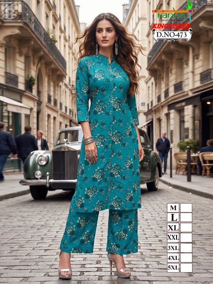 Kingfisher 060826 Kanha Liva Co Ord Set Exporter India