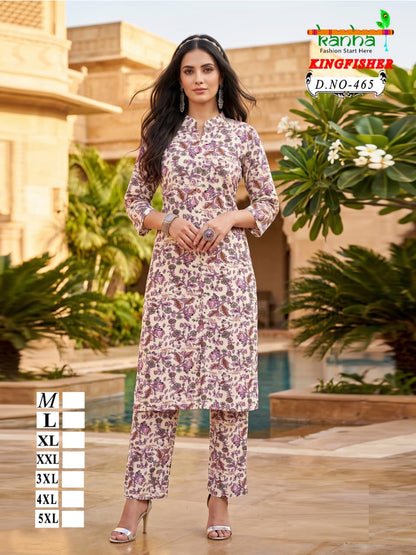 Kingfisher 060826 Kanha Liva Co Ord Set Exporter India