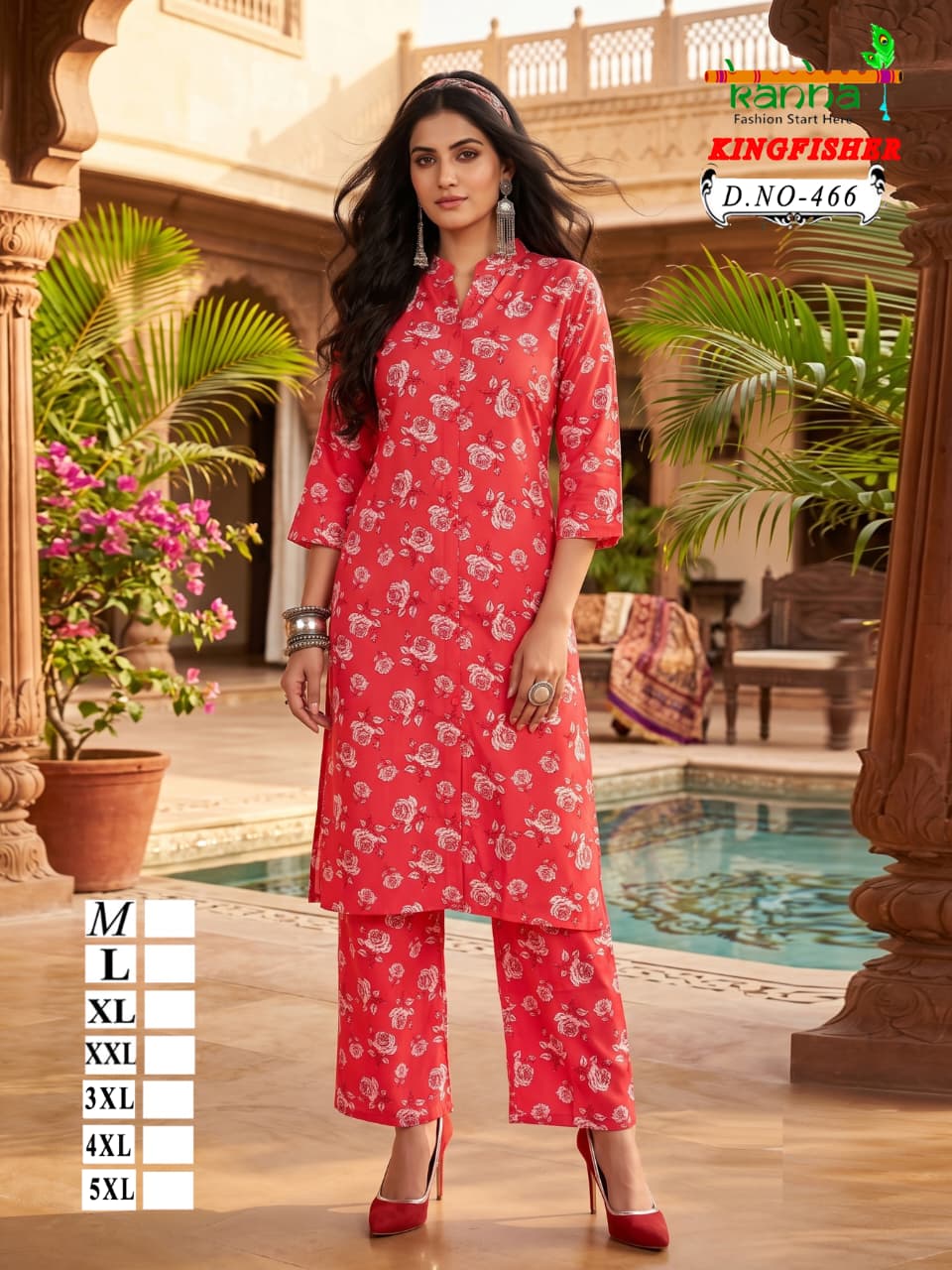 Kingfisher 060826 Kanha Liva Co Ord Set Exporter India