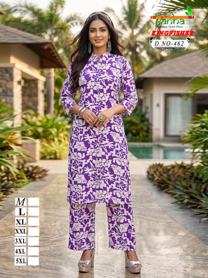 Kingfisher 060826 Kanha Liva Co Ord Set Exporter India