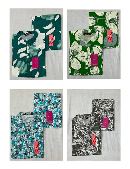 Kingfisher 1808 Kanha Reyon Co Ord Set Supplier Ahmedabad