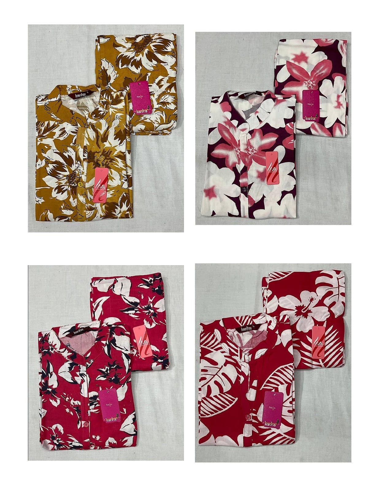 Kingfisher 1808 Kanha Reyon Co Ord Set Supplier Ahmedabad