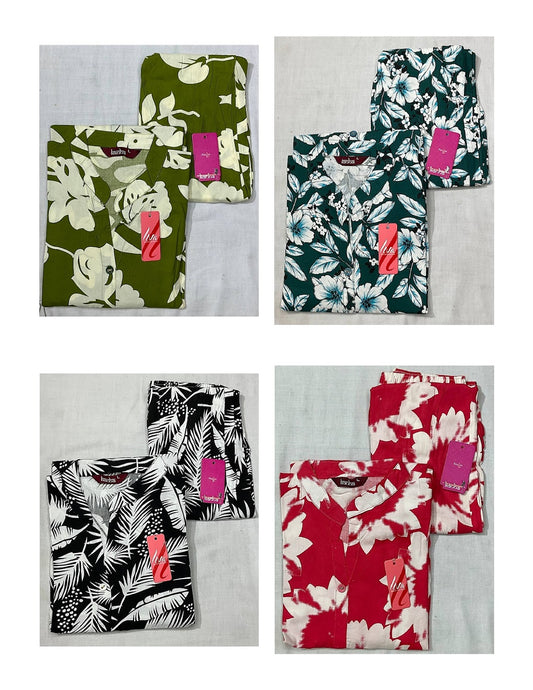 Kingfisher 2508 Kanha Liva Reyon Co Ord Set Exporter India