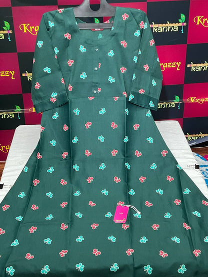 Kingfisher Kanha Slub Kurtis Wholesale Price