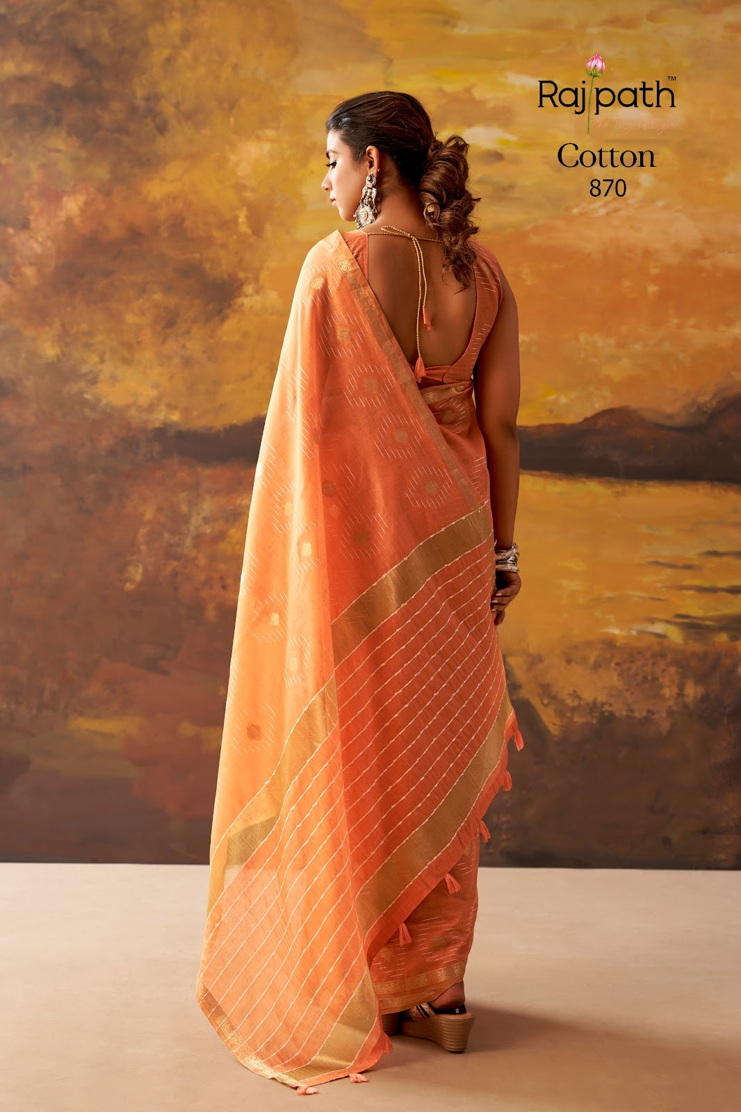 Kira Cotton Rajpath Sarees Wholesaler India