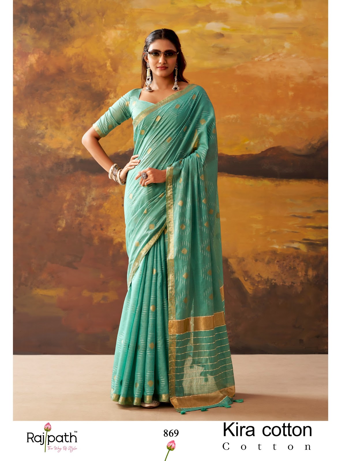 Kira Cotton Rajpath Sarees Wholesaler India