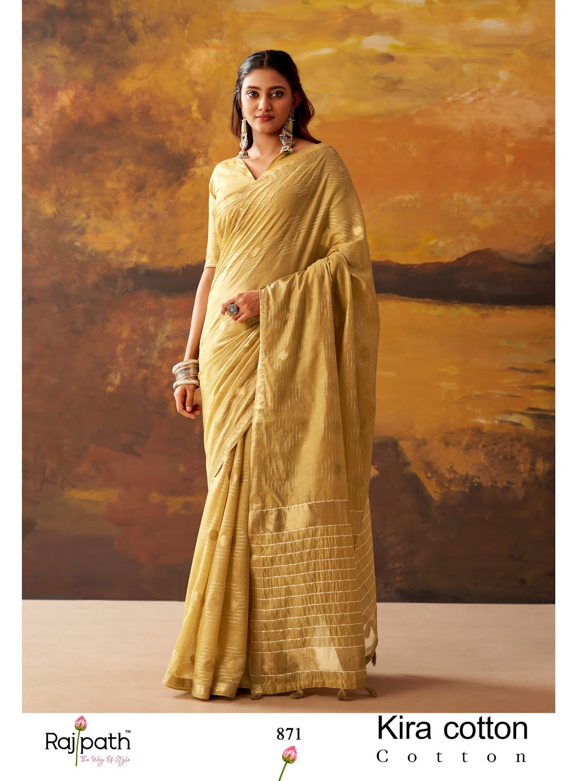 Kira Cotton Rajpath Sarees Wholesaler India