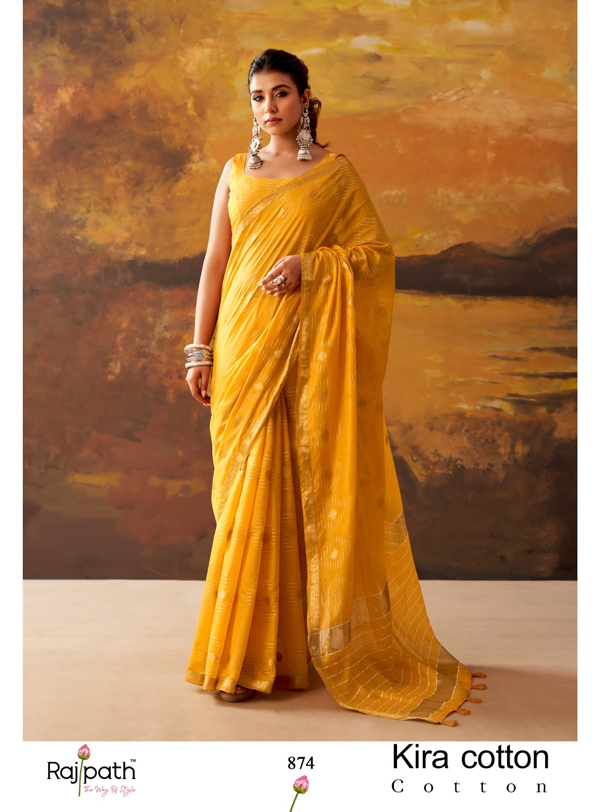 Kira Cotton Rajpath Sarees Wholesaler India