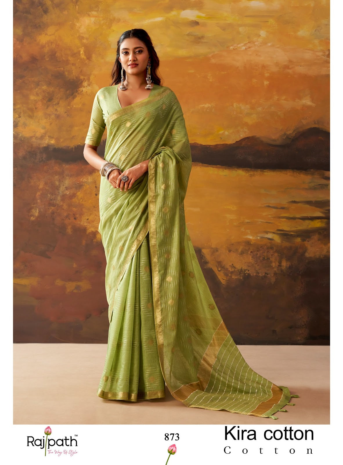 Kira Cotton Rajpath Sarees Wholesaler India