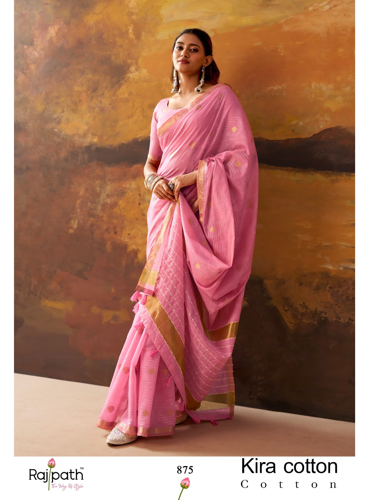 Kira Cotton Rajpath Sarees Wholesaler India