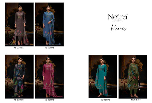 Kira Netra Cotton Pant Style Suits Exporter Ahmedabad