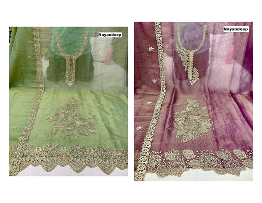 Kiran New Nayandeep Silk Salwar Suits Exporter Gujarat
