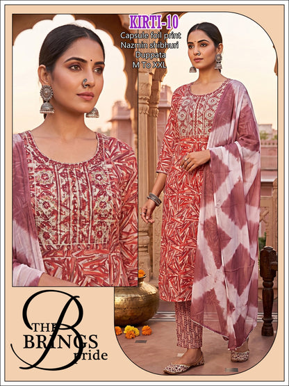 Kirti Infinity Capsule Readymade Pant Style Suits Exporter Ahmedabad