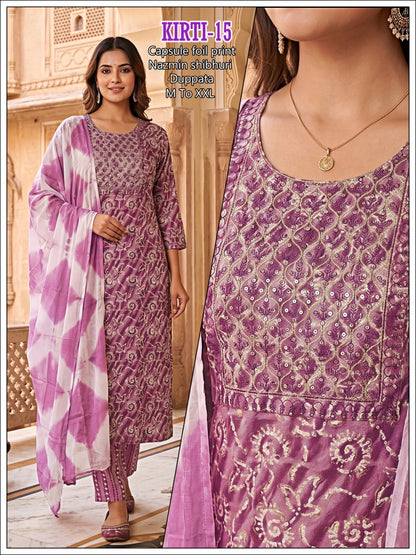 Kirti Infinity Capsule Readymade Pant Style Suits Exporter Ahmedabad