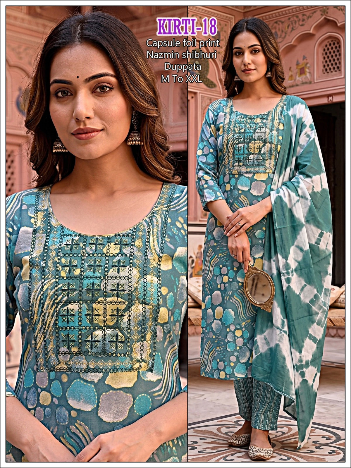 Kirti Infinity Capsule Readymade Pant Style Suits Exporter Ahmedabad
