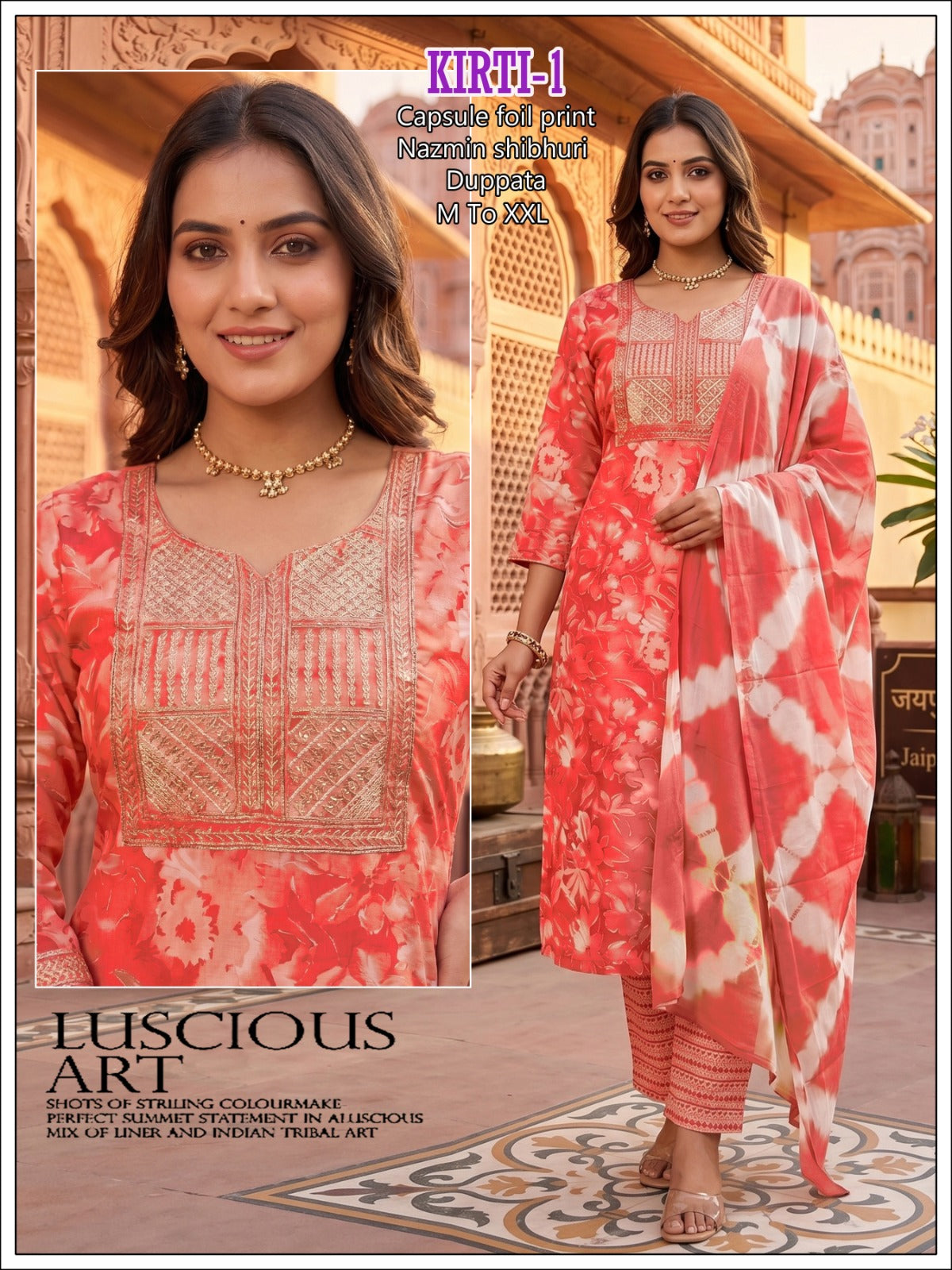 Kirti Infinity Capsule Readymade Pant Style Suits Exporter Ahmedabad