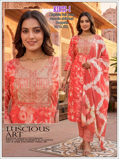 Kirti Infinity Capsule Readymade Pant Style Suits Exporter Ahmedabad