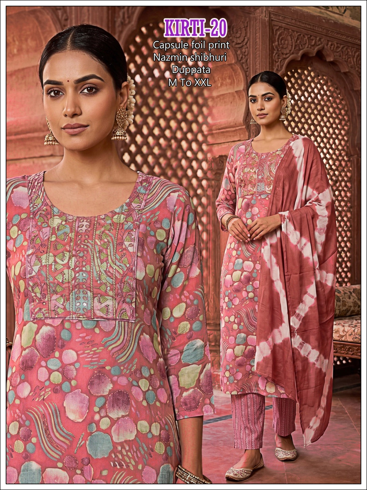 Kirti Infinity Capsule Readymade Pant Style Suits Exporter Ahmedabad